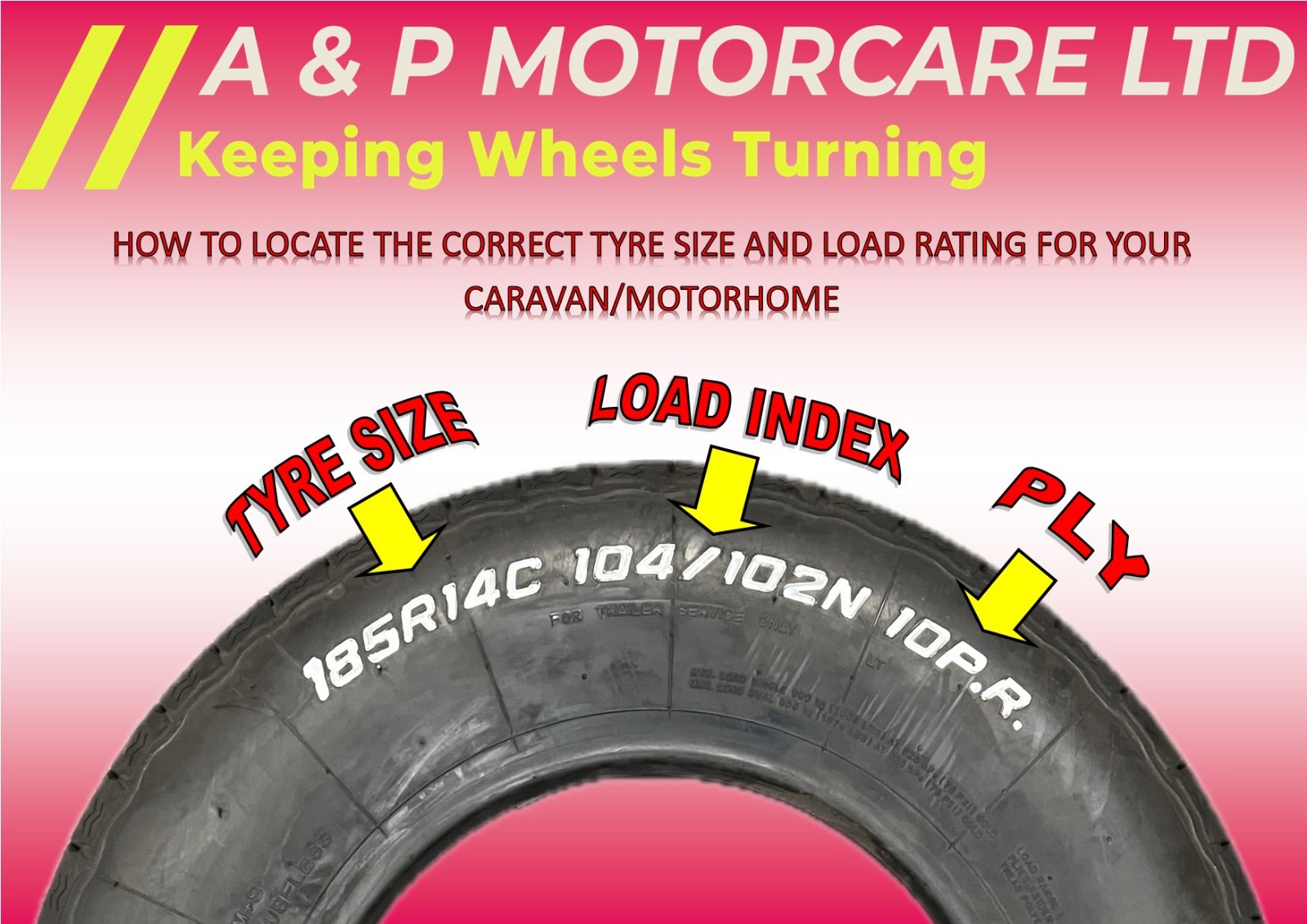Caravan / Motorhome Tyres